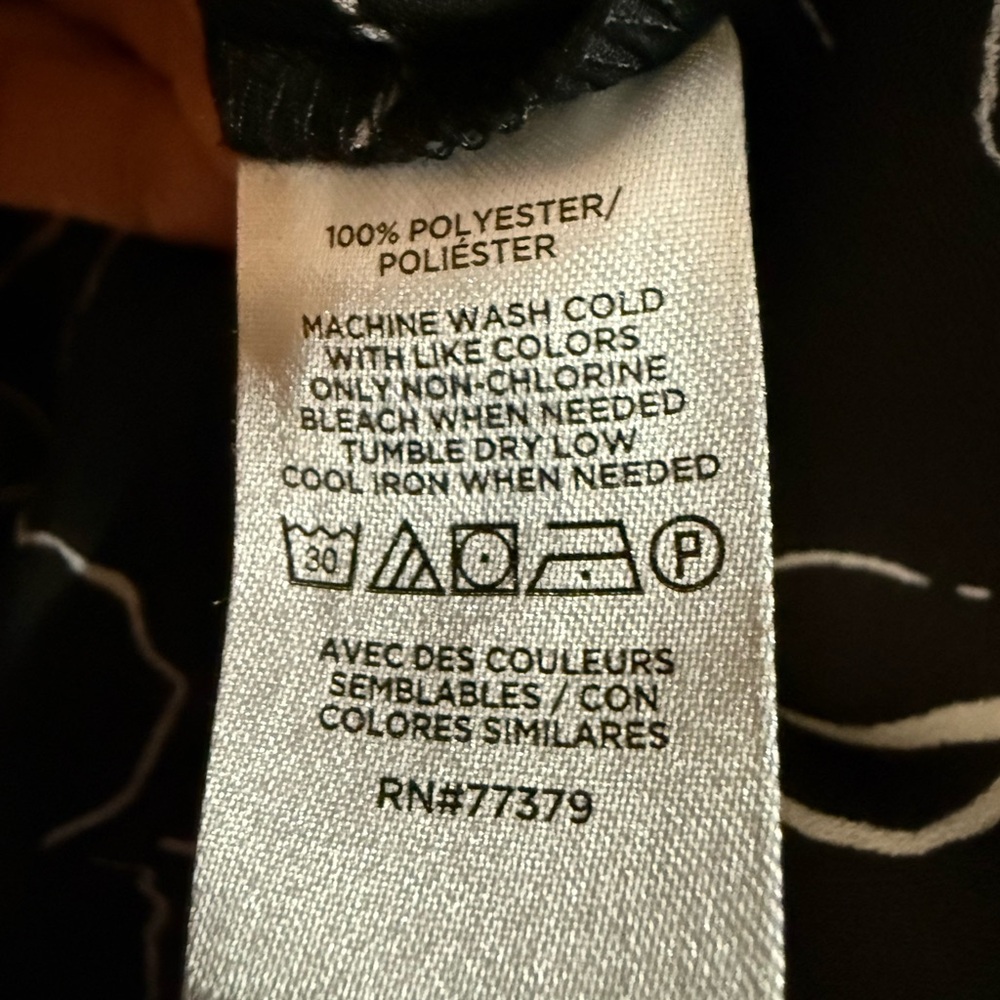 Ann Taylor Factory Black Blouse - Picture 6 of 8